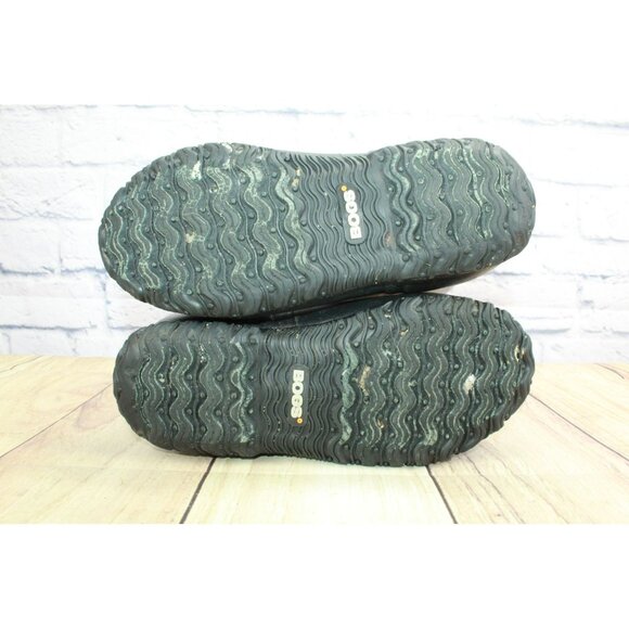 Bogs Classic Multicolor Rubber Pull On Floral Waterproof Tall Winter Boots Sz 7 - Picture 9 of 9